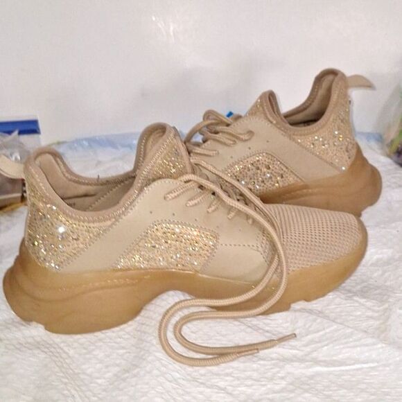 Steve Madden Women's Athletic Shoes Bling Walking Hiking Comfort Non-Slip 9.5M - Picture 7 of 11